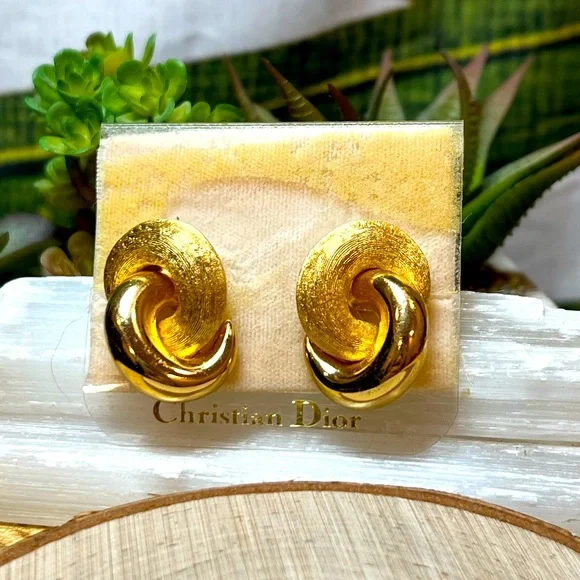 Dior | Jewelry | Vtg Christian Dior Earrings | Poshmark